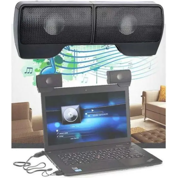 Głośniki PC audio Gniazdo 3,5 mm dźwięk stereo PC Notebook Urządzenie z...