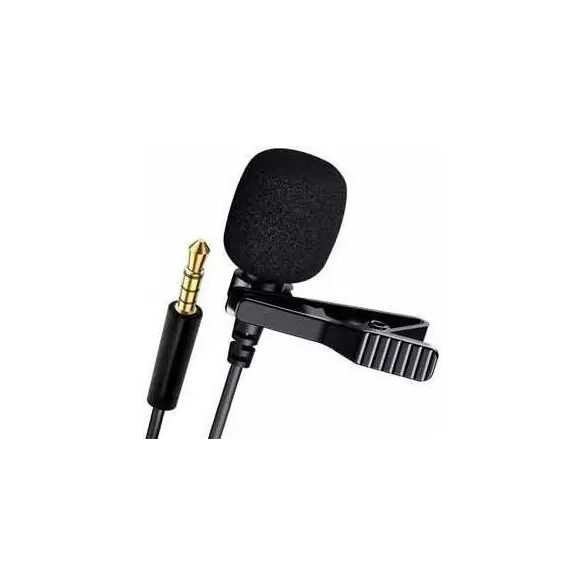 Mikrofon krawatowy Lightning AUX Micro USB Smartfon Nagrywanie głosu...