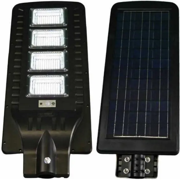 Lampa uliczna led 180w panel słoneczny czujnik fotowoltaiczny wspornik...