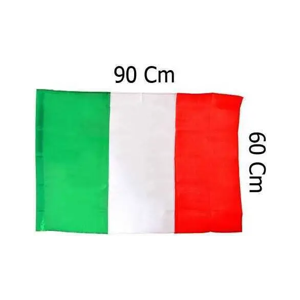 Włoska trójkolorowa flaga Włochy narodowy zielony, biały, czerwony, zapętlony...