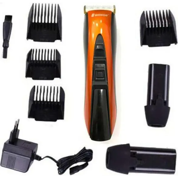 Akumulatorowa elektryczna maszynka do golenia trymer do włosów 2 akumulatorów