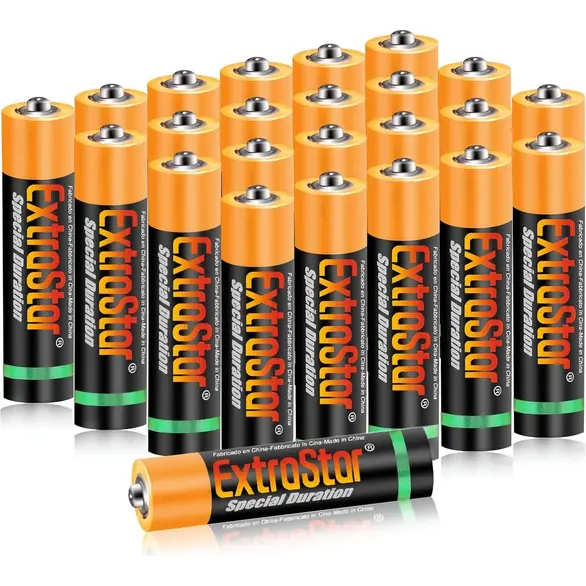 72x baterie AAA 1.5 V 3 paczki po 24 baterie Extrastar R03 Long Life