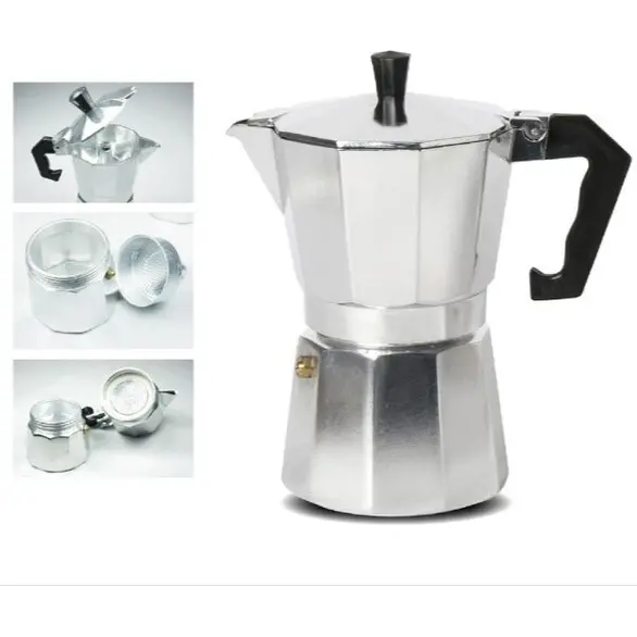 Ekspres do kawy Moka w aluminiowym ekspresie do kawy od 2 do 12 filiżanek (12...