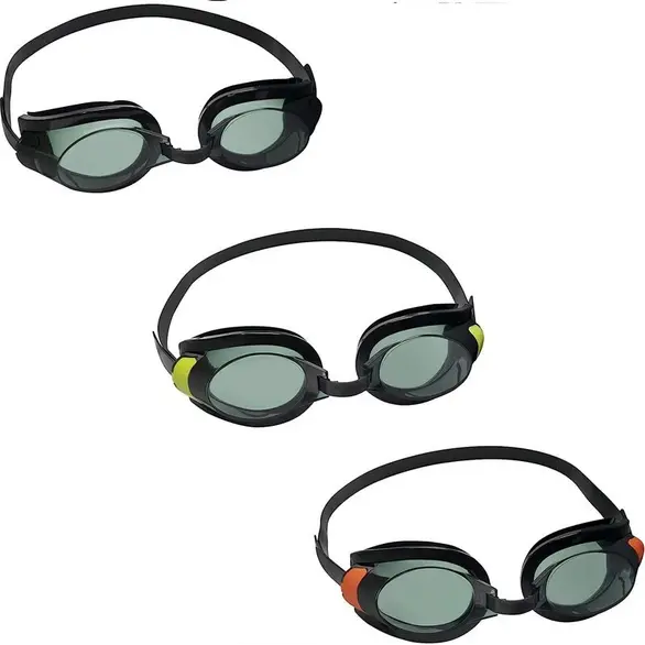 3x Okulary pływackie morze basen przeciw parowaniu Pro Silicone Anti-UV