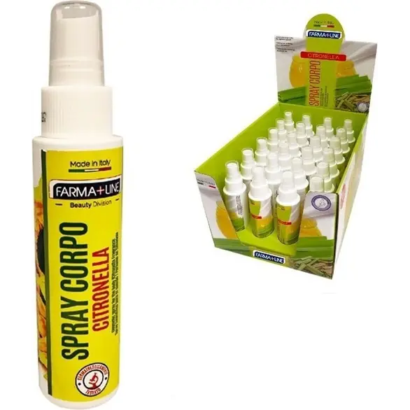 5x Perfumowany Spray do Ciała Anti Mosquito Citronella 90 ml Lato
