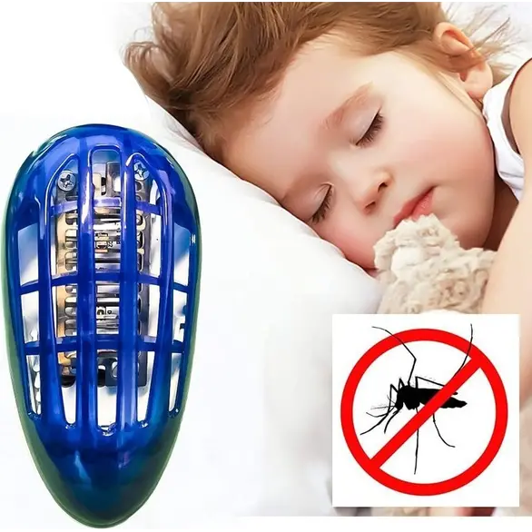 Elektryczna moskitiera Bezpośredni atak Gniazdo LED Lampa Owady Komary