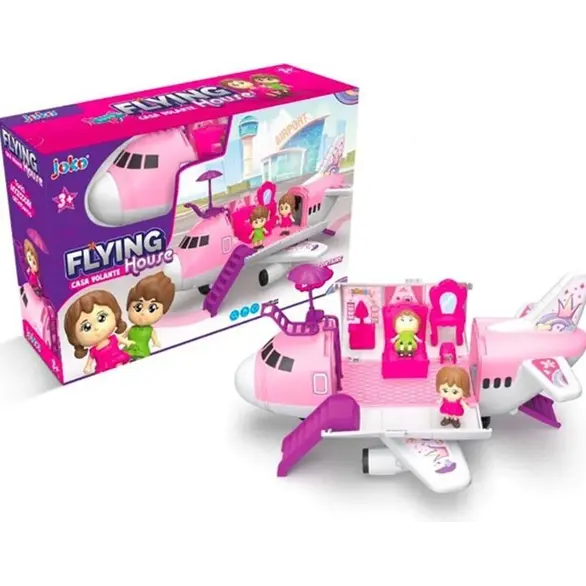 Zabawkowy samolot dla dziewczynek Otwierany samolot z zestawem składającym
