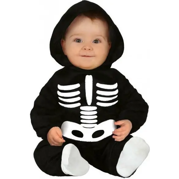 Kostium szkieletowy karnawałowy strój Halloween dla noworodka w wieku 6-24...