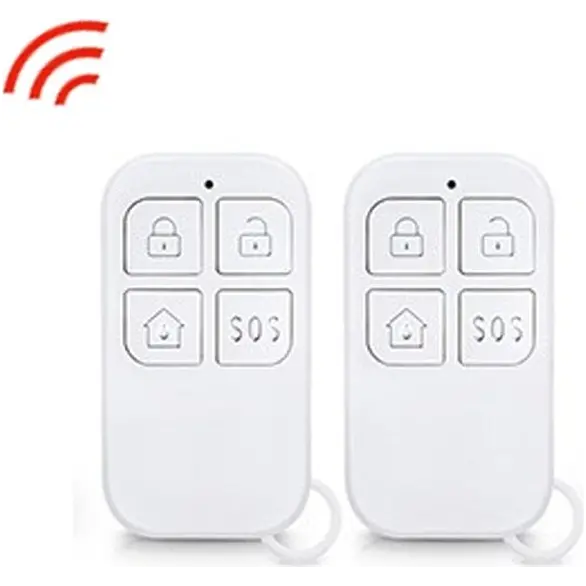 Bezprzewodowy zestaw alarmowy GSM Home Wi-Fi z dialerem Tuya Alexa (2 piloty)