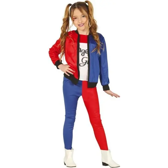 Kostium na Halloween Legion Samobójców Harley Quinn dziewczynki 3-12 lat (3-4...
