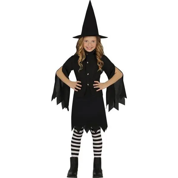Przebranie czarownicy z Salem na Halloween dziewczynki 3-12 lat karnawał (3-4...