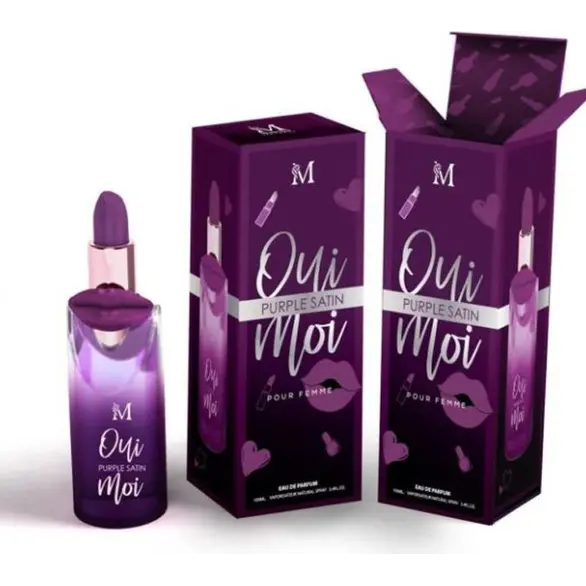 Perfumy damskie Oui Moi Purple Satin Woda perfumowana dla kobiet 100 ml Prezent