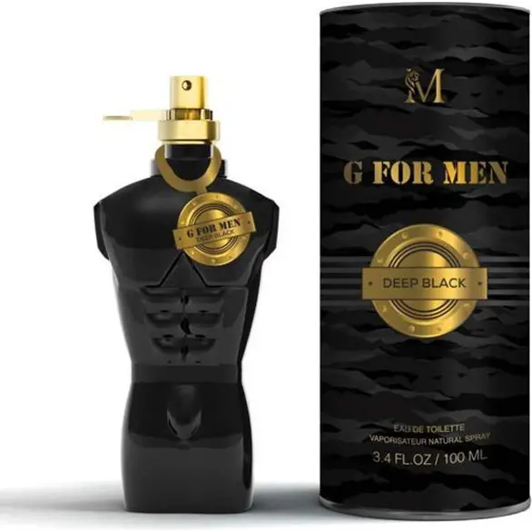 Perfumy męskie G for Men Deep Black Parfum pour Homme 100 ml Pomysł na prezent