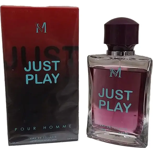 Perfumy męskie Just Play for Man Eau de Parfum pour Homme 100ml Pomysł prezent