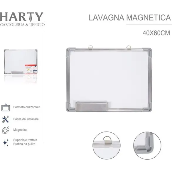 Tablica magnetyczna Wymazywalna tablica ścienna Markery biurowe (40x60 cm)