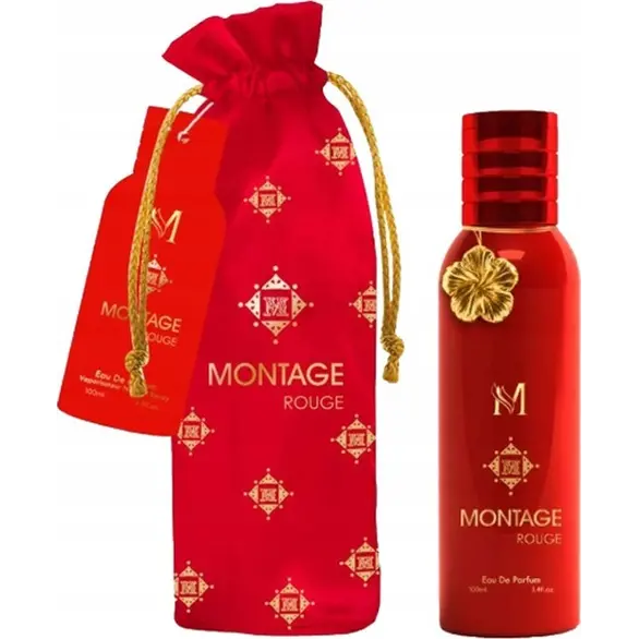 Perfumy damskie Montage Rouge woda perfumowana dla kobiet 100 ml Pomysł prezent