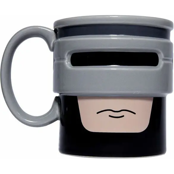 Kubek Robocop Android Kask Kask Okulary Ceramiczne Śniadanie Mleko Herbata Kawa