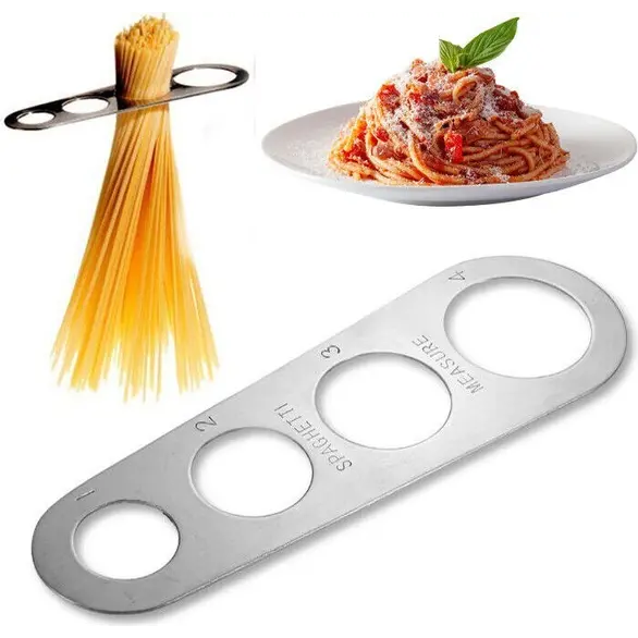 Miarka do spaghetti makaroni na 1-4 porcje w stalowej Kuchnia gotowany