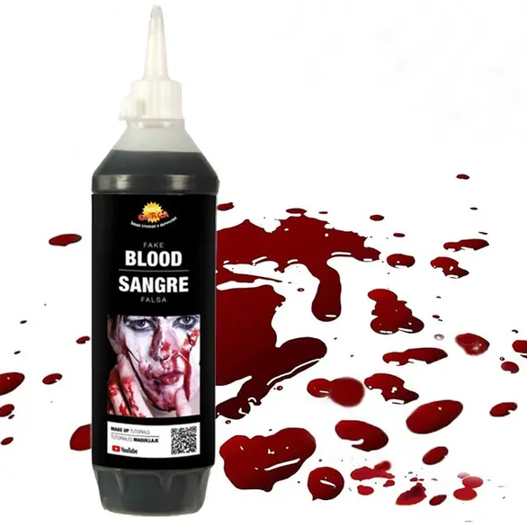 Sztuczna krew w butelce do makijażu na Halloween i karnawał 450 ml Make Up