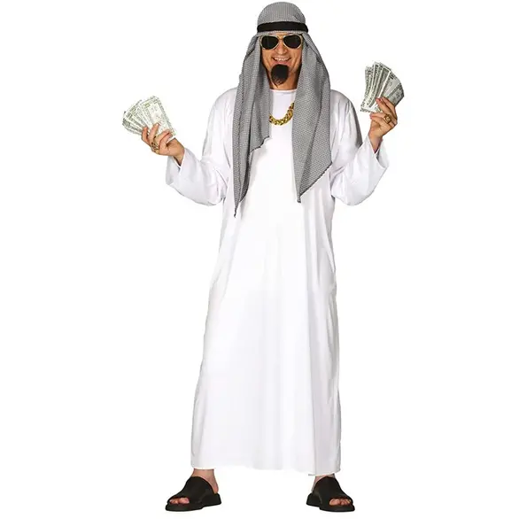 Kostium karnawałowy Tunika Arabska sukienka Sheikh East Sultan Rozmiar L