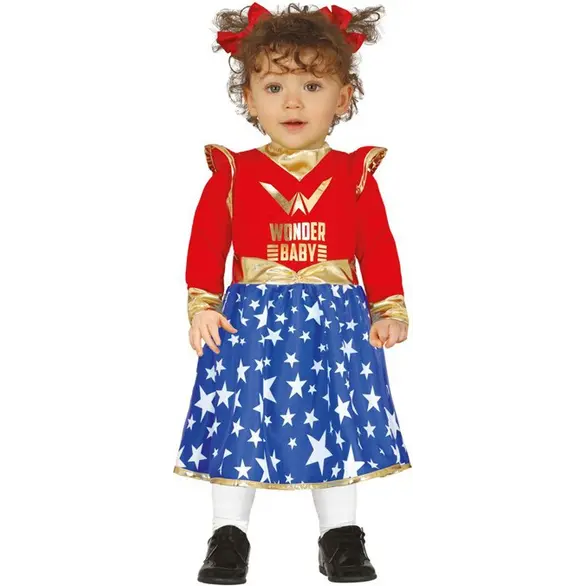 Kostium karnawałowy Superbohaterka Super Wonder Baby Woman 12-24 miesięcy...