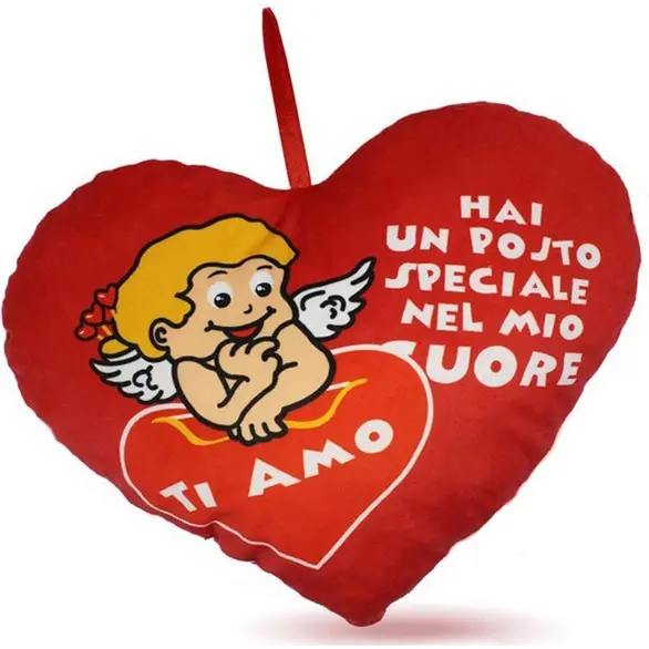 Pluszowa lalka w kształcie serca na Walentynki Kocham cię Czerwony prezent...