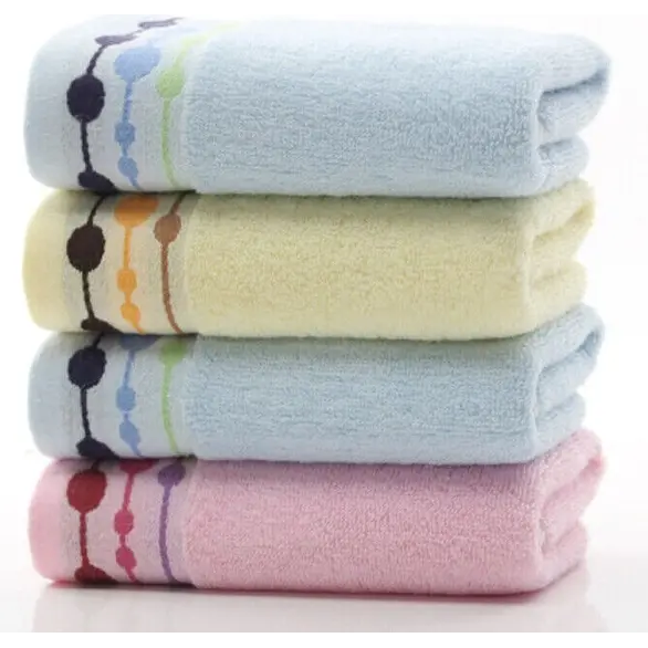 Zestaw 12 sztuk miękkich, kolorowych, bawełnianych ręczników do twarzy 75x35...