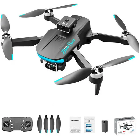 Mini Drone S132 GPS 8K Profesjonalny aparat Bezszczotkowy silnik Zdalne...
