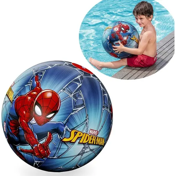 Nadmuchiwana piłka Spider-Man 51 cm Dziecięcy basen morski Letni ogród