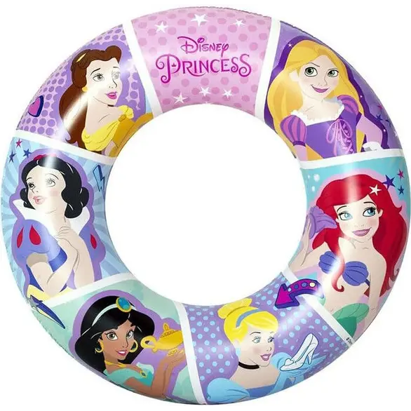 Koło ratunkowe Disney Princesses Donut 56 cm Nadmuchiwane morze dla dzieci