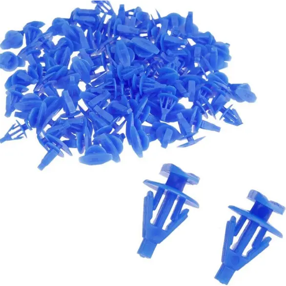 240x Klipsy nitowe Niebieskie plastikowe nity Uniwersalne klipsy mocujące do...
