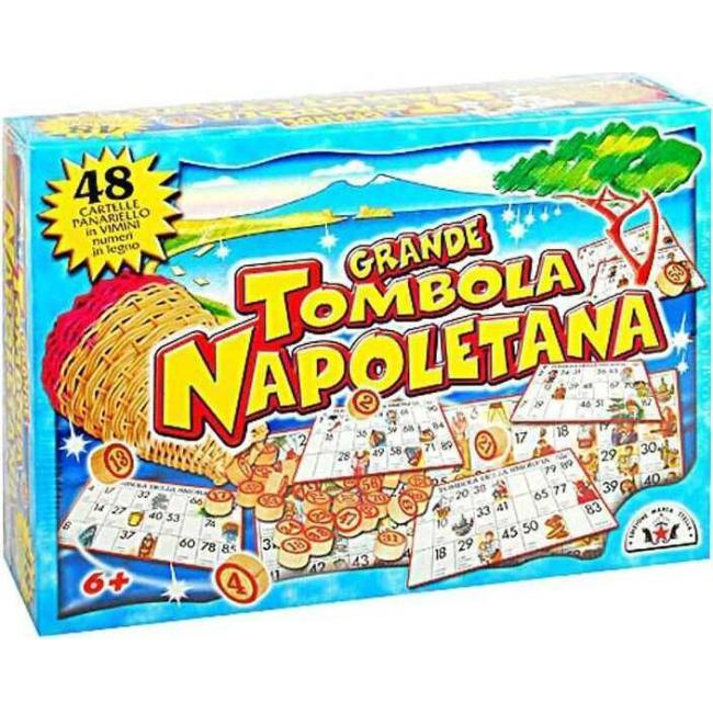 Neapolitańskie Bingo La Smorfia 48 Folderów Liczby Panaro Wielka...
