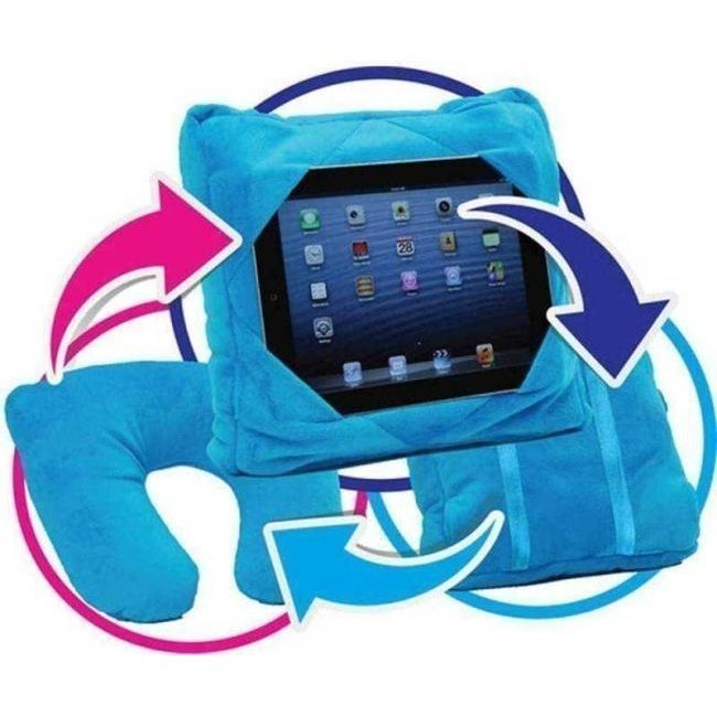 Poduszka podróżna tablet iPad 3 w 1 rozkładana poduszka zagłówka samochodu 5