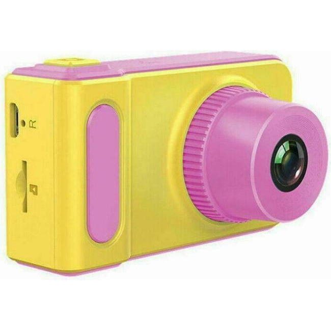 Gumowany aparat dziewczynka aparat fotograficzny aparat fotograficzny dla...
