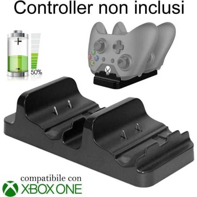Podstawka CZARNA podstawka do ładowania kontrolera Podwójna ładowarka Xbox...