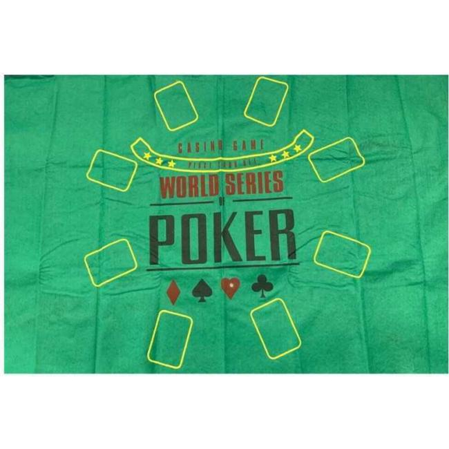 Pokrowiec na stół do pokera zielony obrus stół do gry 60x90cm texas hold\'em...