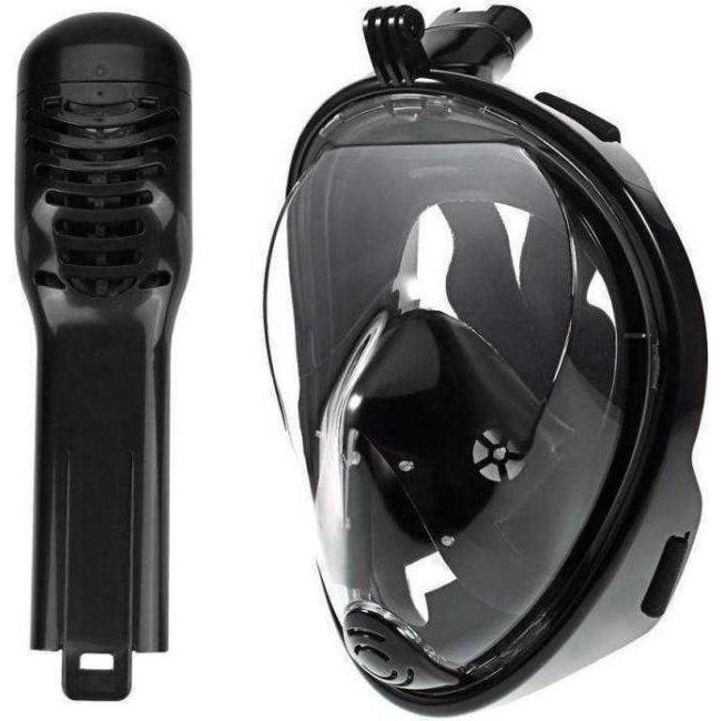 Integralna maska ​​podwodna z ramką kamery akcji do nurkowania morskiego 6