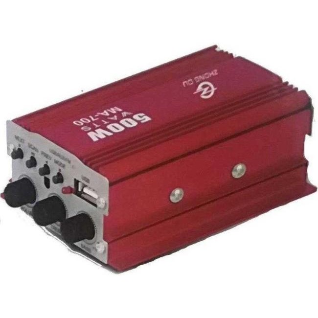MA-700 Mini Audio Wzmacniacz Stereo 12V FM Odtwarzacz MP3 Usb Samochody...